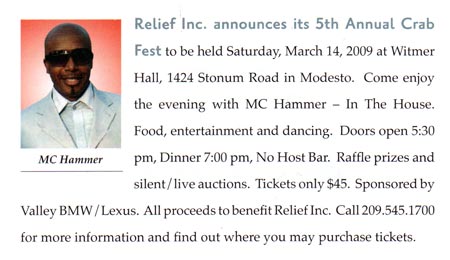 Relief, Inc. announces its 5th Annual Crab Fest